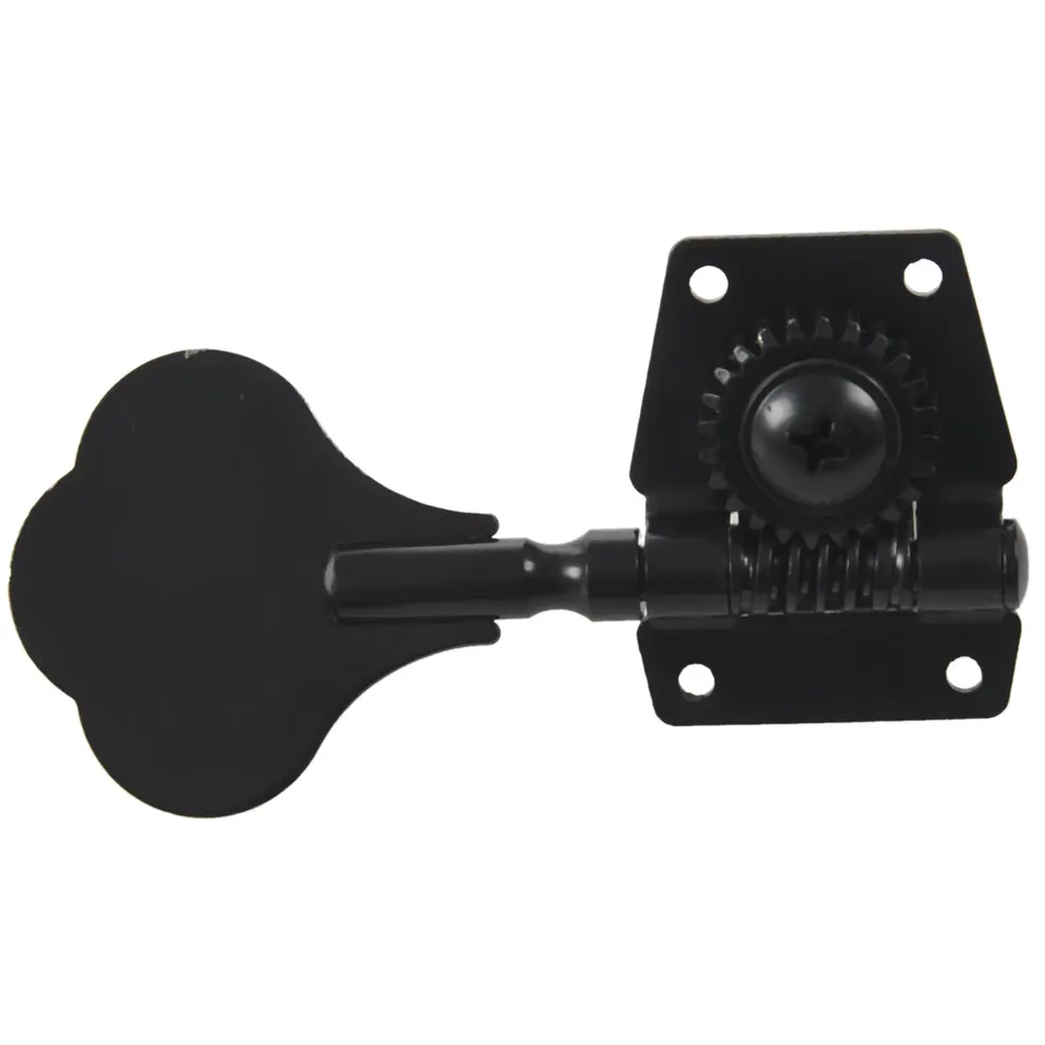 4ksové gitarové ladenie kolíkov elektrický basový tuner PEG Guitar Open Gear Tuning PEGS HEADS HEADS FORDER Jazz Bass Guitar Black