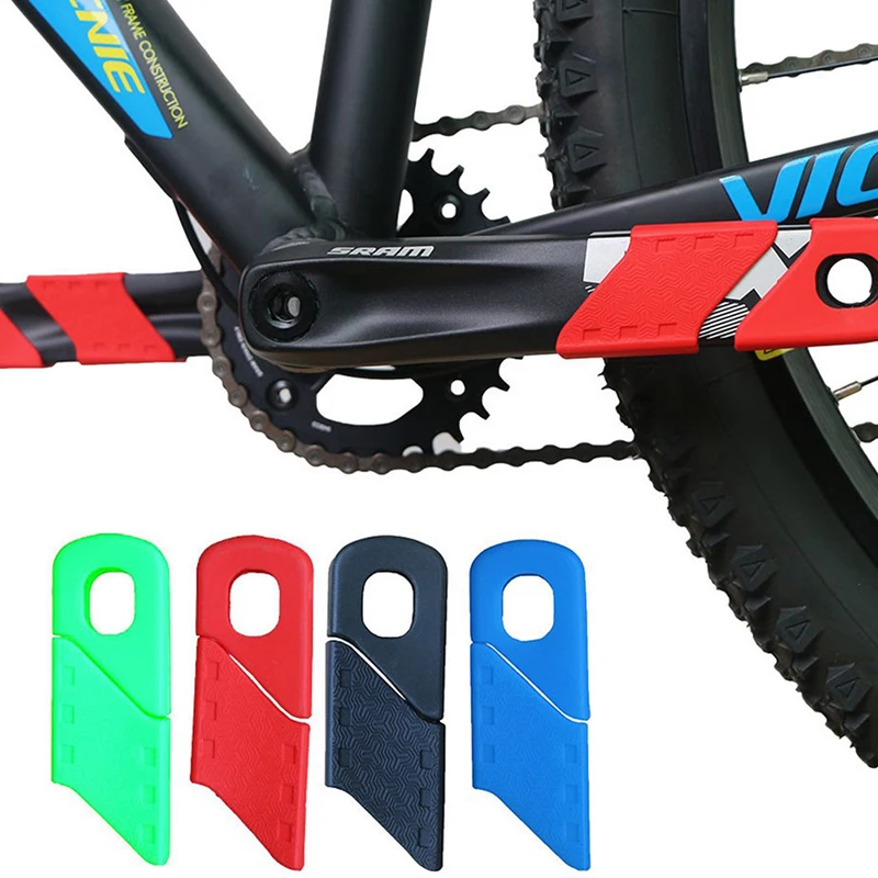 4ksové horské bicykle Crank Crun Cover Silikónové rukávové rukávy MTB Cyklovanie Crankset Chráni chránič kľukového kľuka