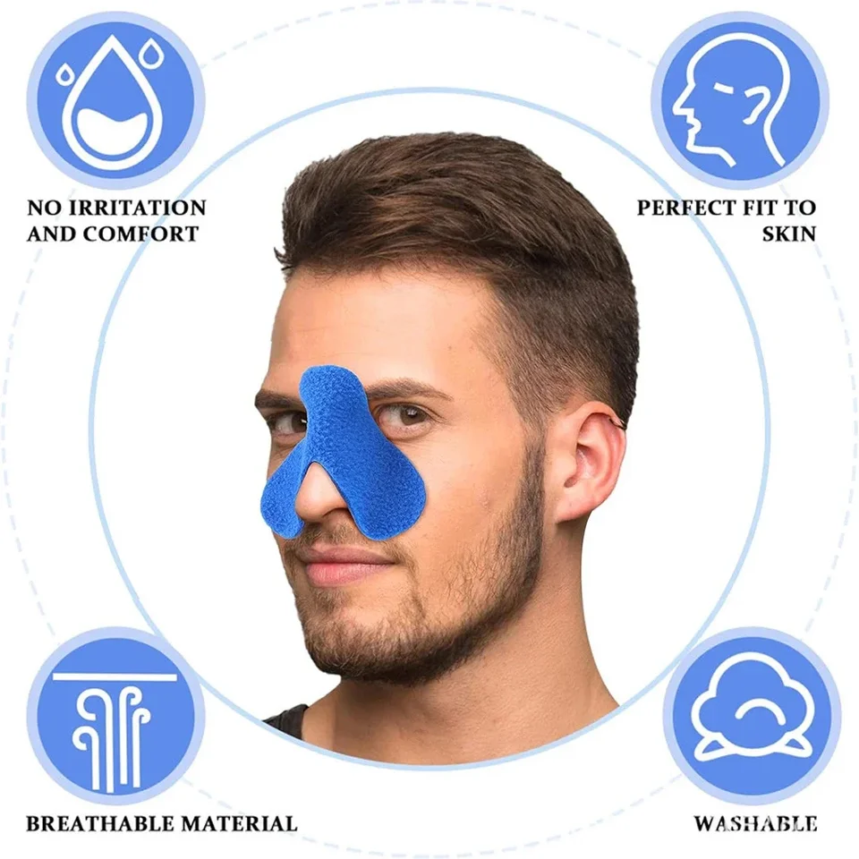 4ksové nosné vankúšiky pre CPAP Masky spánok Apnoa maska ​​Comnow CPAP nosné podložky nosa nosa pre väčšinu masiek CPAP Príspevok