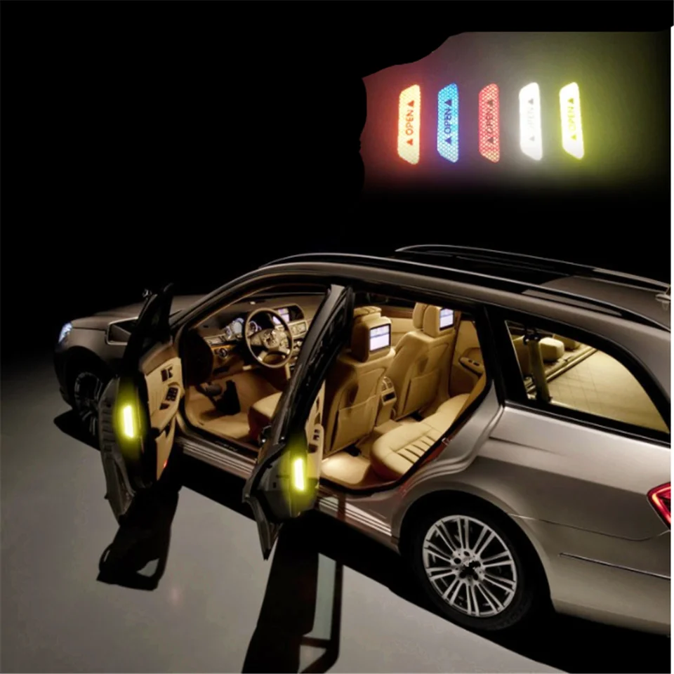 4ksové nálepky pre dvere automobilov pre Mercedes-Benz C-Class 2007 1993 AE 2009 2002 2004 1997