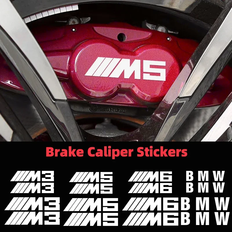 4ksové strmeňové strmeňové stromu strmeňový kryt brzdový krycí film pre BMW M F10 F20 F30 G03 E43 E53 E63 E84 E83 E90 E92 E93 X1 X5 X6 Príslušenstvo