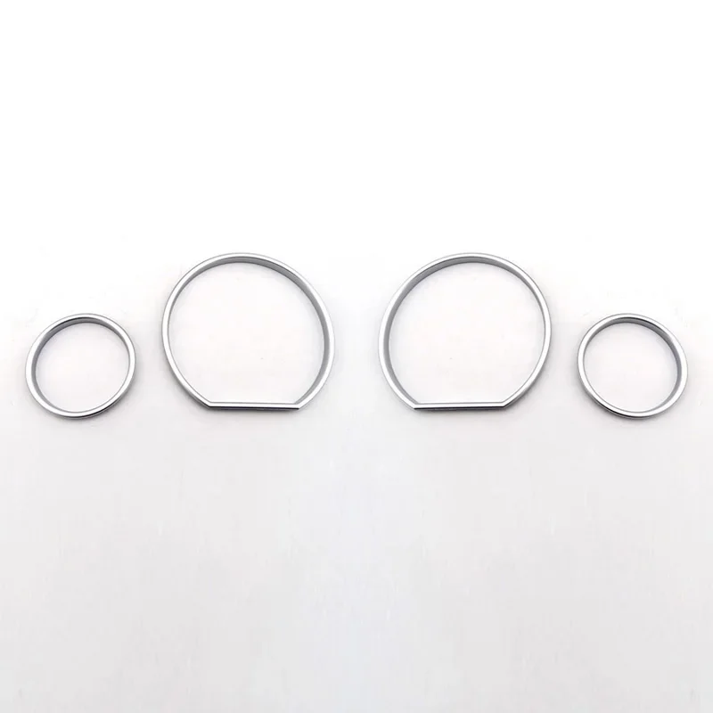 4ksový merač rýchlosti dekorácie Matt Chrome Grase Cluster Bezal Disheld Dishel Dial Ring pre BMW príslušenstvo E36 M m3 GT Z3