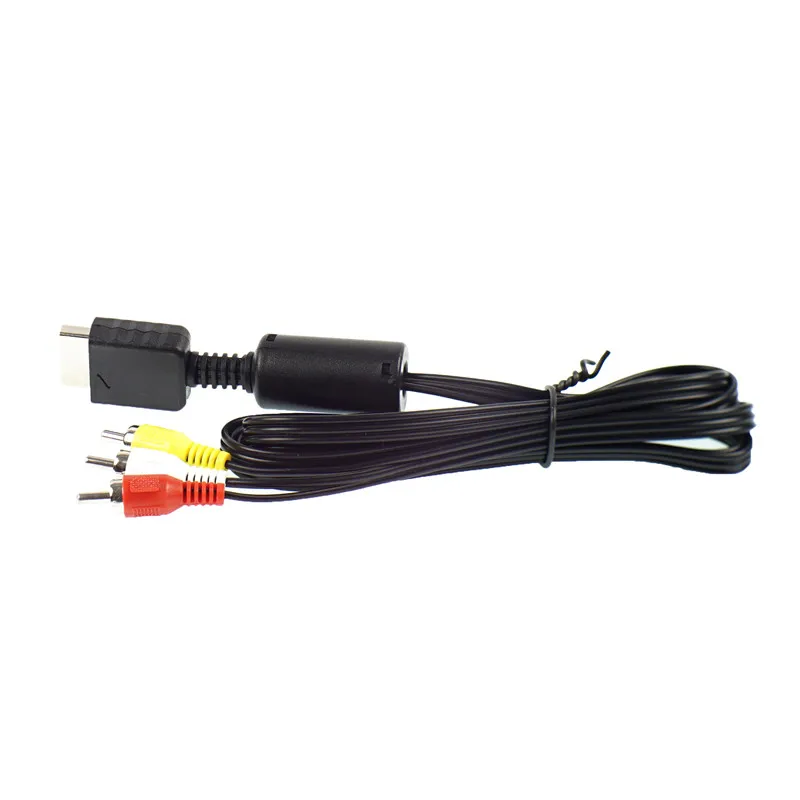 4LOT PS1 PS2 PS3 RCA TV AV Audio a video kábel Vodičný kábel pre hru Hot PS2 Av コード 플레이스테이션 2 av 선재