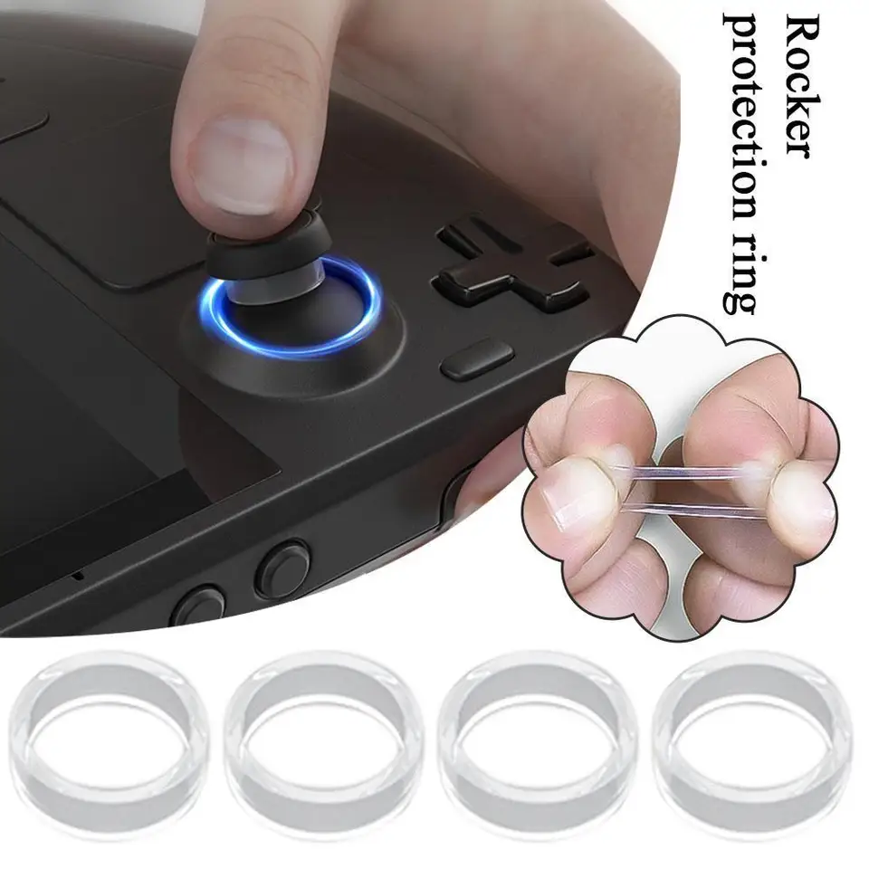 4PC Silikónové herné ochranné krúžky pre parné ruke v ruke VR2/Quest2 VR/Meta Pro Pico3/4