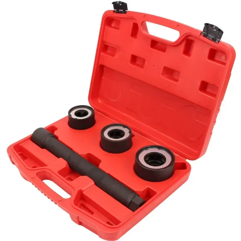 4PC Track Remover Remover inštalačný nástroj na náradie súpravy riadiaceho stojana kravata kravata Axický kĺb 30-35 mm 35-40 mm 40-45 mm Nový