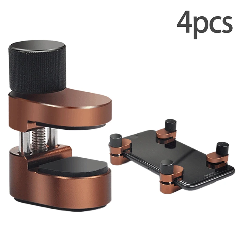 4PC Universal Mobile Phone LCD LCD Fix CLAP CLAMP Hliníková zliatina Oprava klipu pre iPhone pre zariadenia na opravu obrazovky iPad