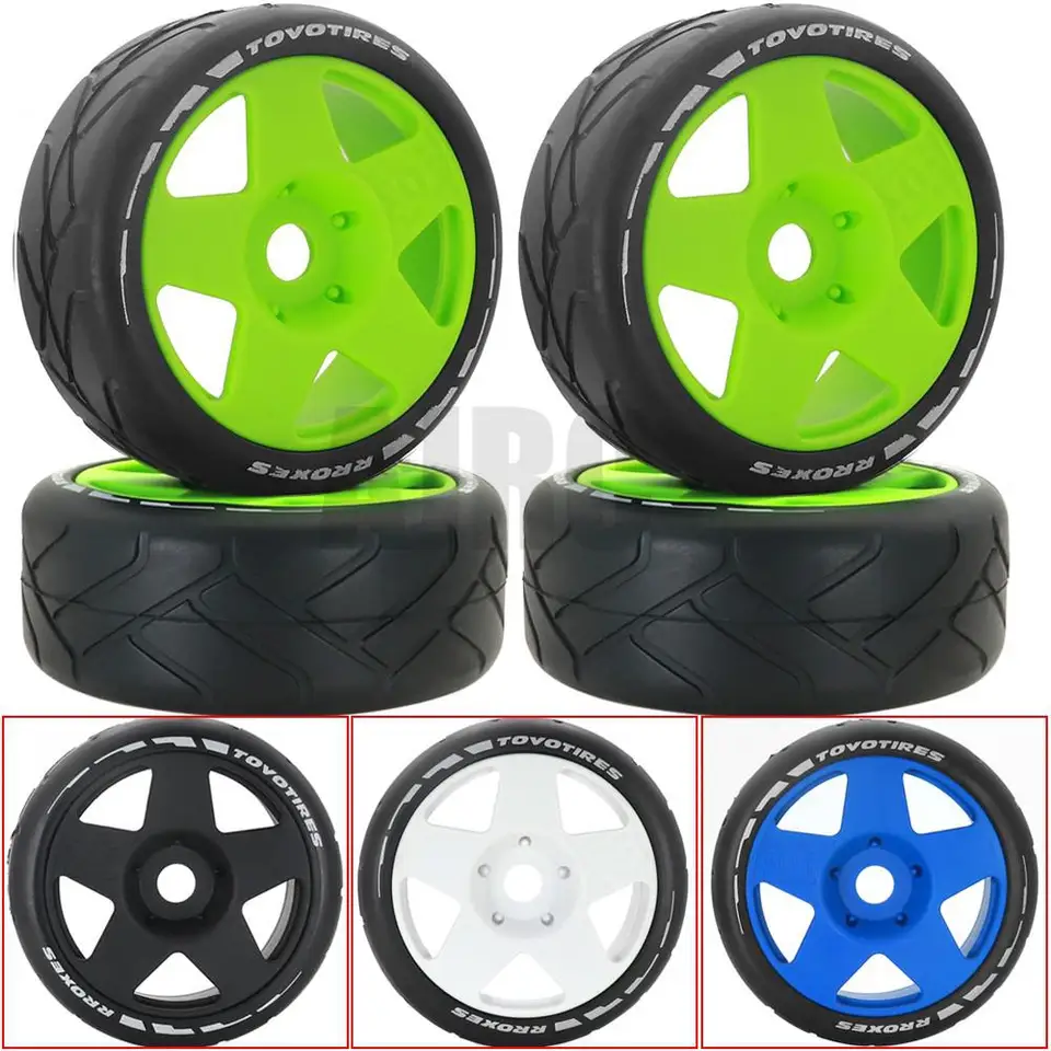 4pcs 1/8 RC diaľkové ovládanie ploché bežecké rally Elektrické auto 113 mm pneumatiky pre Traxxas x3gt km arrma 1/7 Zd Racing Rally SN Team Hsp Hsp
