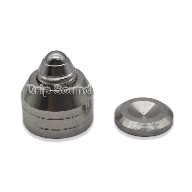 4pcs 304ss 30x32 mm tri zavesenie Typ reproduktora Spike zosilňovač nastaviteľná izolácia s izoláciou nárazu koráli