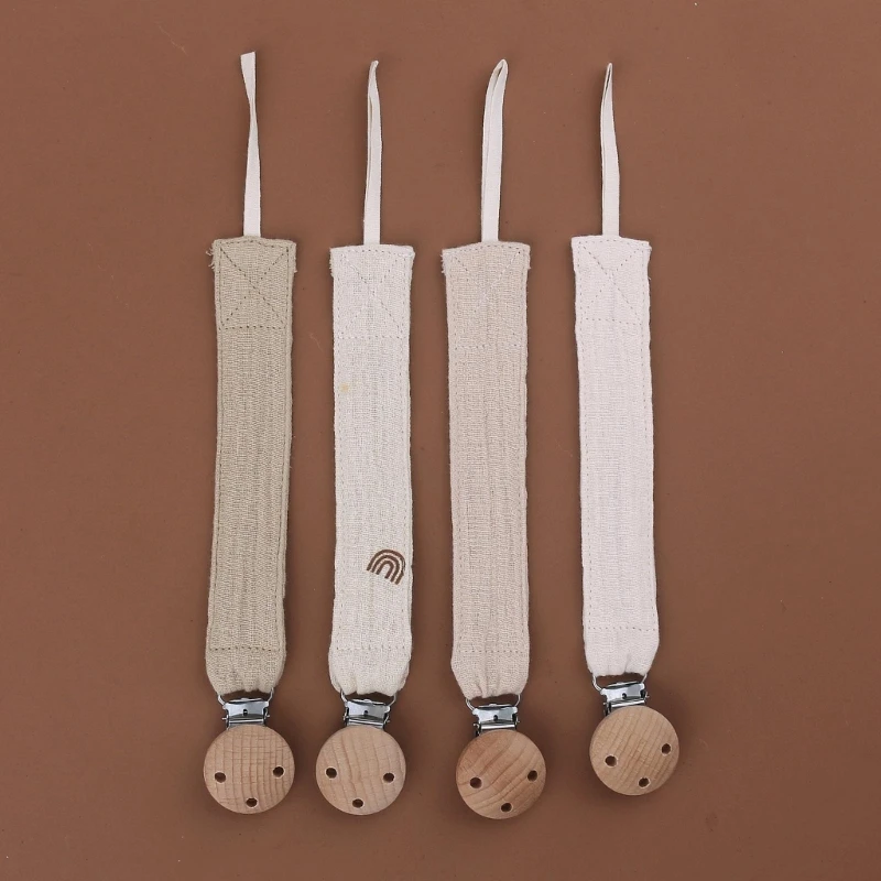 4pcs Aby Teether cumier klipový reťazec cumlícka masívna farebná klip držiak bradavky G99C