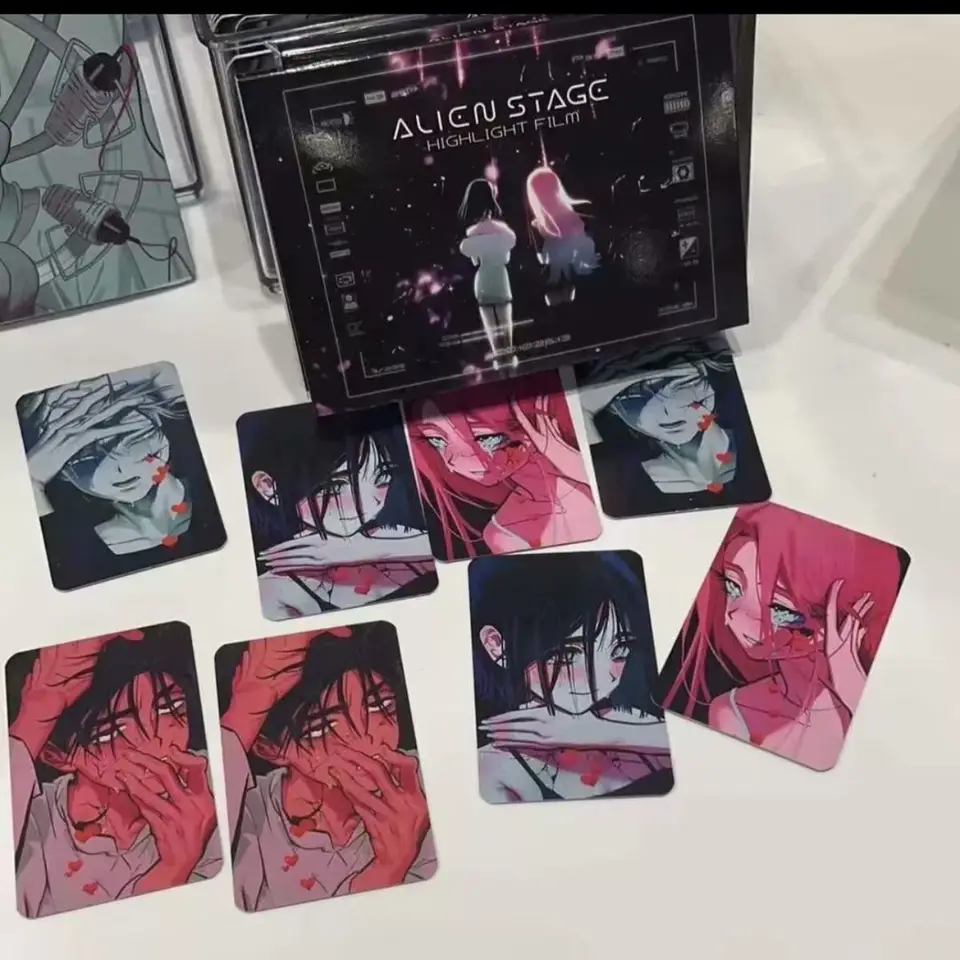 4pcs anime mimozemské pódium až do Ivan Lomo Small Card Photocard HD Small Album Photo karty pre fanúšikov