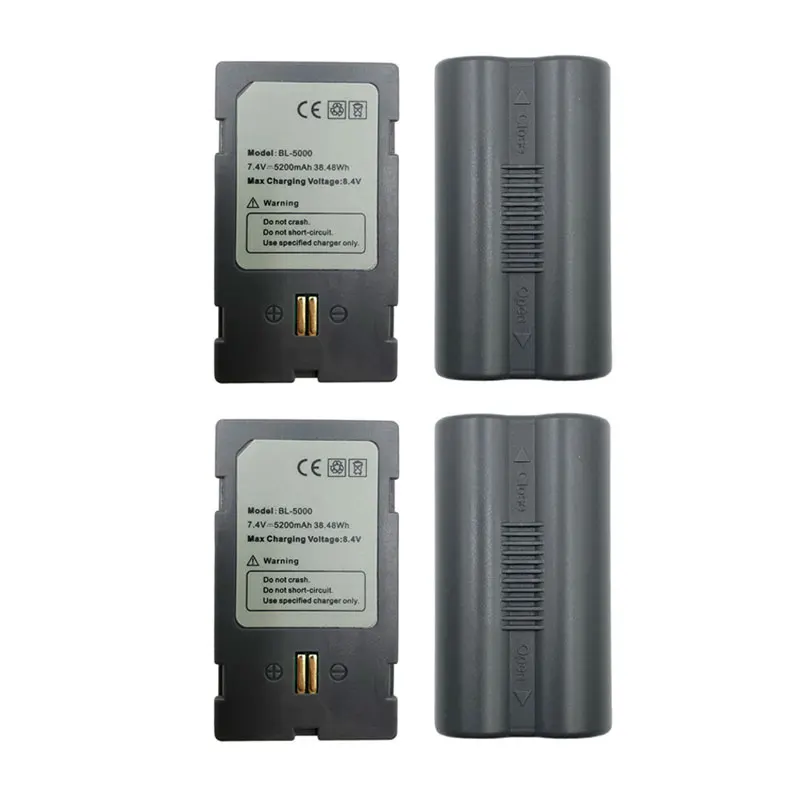 4PCS BL-5000 Batéria pre HI-TARGET V30 V60 V90 H32 A8 F66 GPS RTK GNSS BATTERICKÝ PRÍSTUP 7.4V 5200MAH