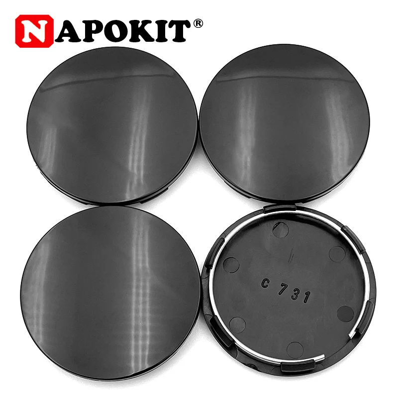 4pcs blank čierny 65 mm automobilový stredový uzáver pre lúče Volk Racing TE37 CE28 RE30 CE28N ZE40 Sport Rim Caps Cover Cover