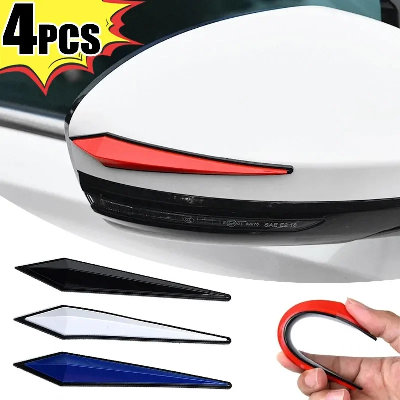 4pcs Car Antis-Scratch Ochranná nálepka Bumper Proti-Collision for Alfa Romeo Stelvio Gumber Door Car Cupra Toyota CHr BMW F32