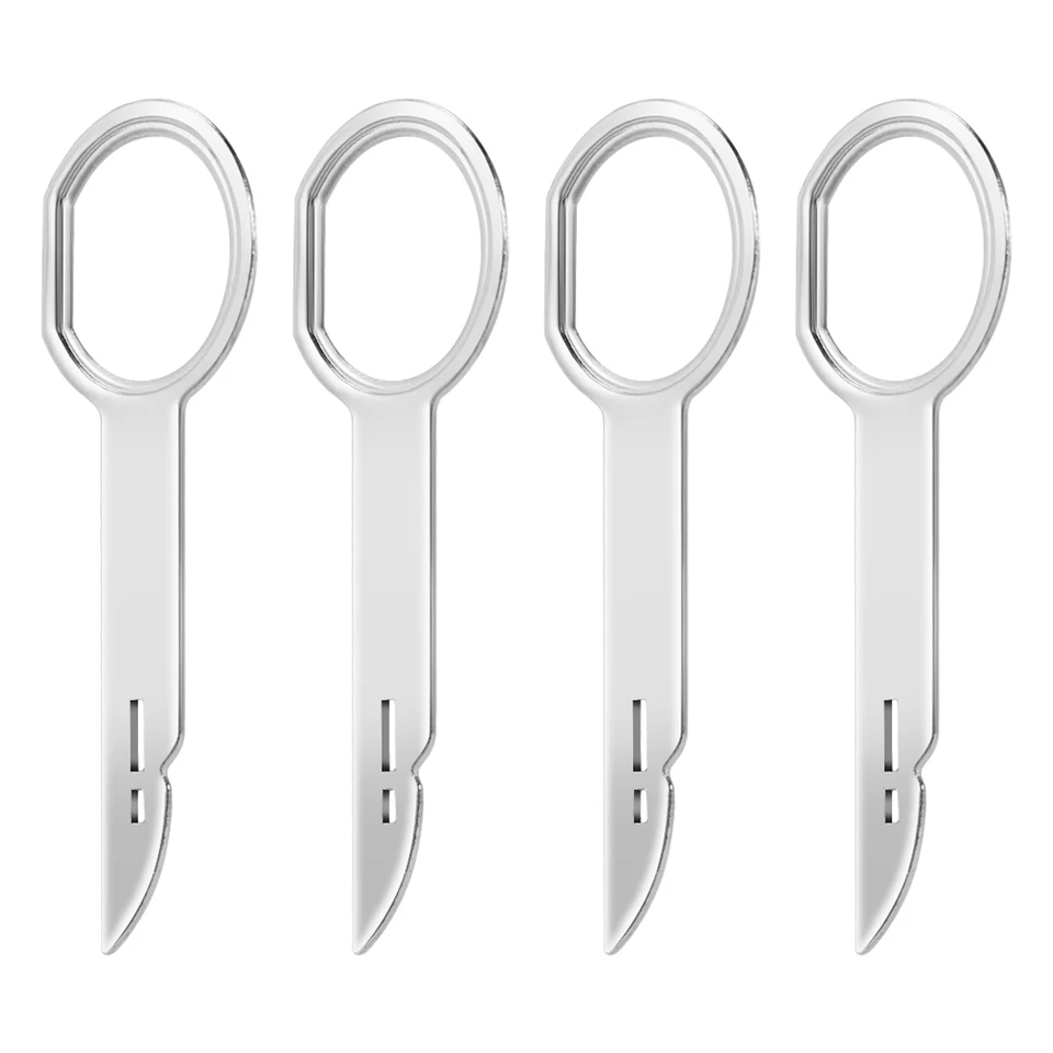 4pcs Car Radio Radio Radio Key Pin Tool Stereo Head Unit Audio nástroje pre VW Volkswagen Mk7 GTI Golf 7 Golf R Skota Octavia A7