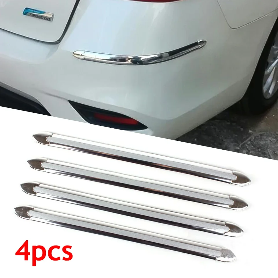 4pcs Edge Edge Anti-Collision Strip Bumper Protector Ochranta ochranného strážneho baru Anti-Rub Scrap Bumper Styling Styling