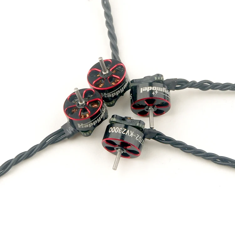4pcs happyModel SE0702 28000KV 26000KV 2300KV 1S Brushless Motor pre RC FPV Freestyle 65 mm 75 mm TinyWhope Drones Mobula6 ELRS