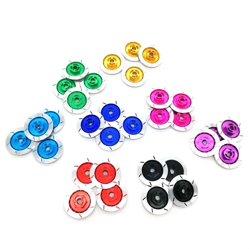 4pcs hliníková zliatina brzdového kolesa Rim Box Metal Hex Adapter 12 mm pre RC 1/10 automobilu HSP Buggy Truck 94123 94122 D4