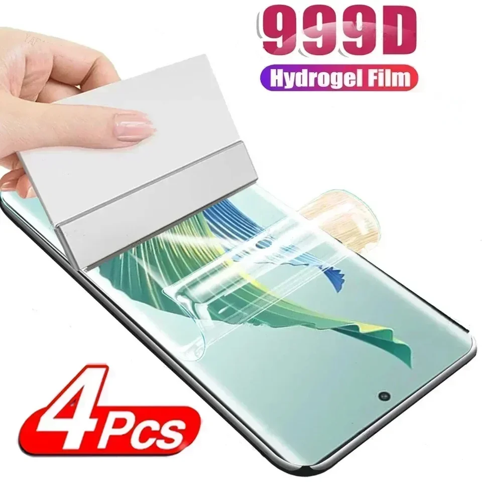4pcs Hydrogel Film for Honor Magic 5 6 Lite 4 Pro X9B X9A X8A X7A X8 Protect SCREET pre Honor 90 Lite 100 80 70 60 50 Pro Film