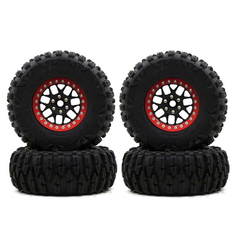 4PCS Kov 2,2 Pneumatiky na ráfika kolesa Betlock sú nastavené na 1/10 RC Crawler Car Axial SCX10 RR10 Wraith 90048 YETI TRAXXAS TRX-4