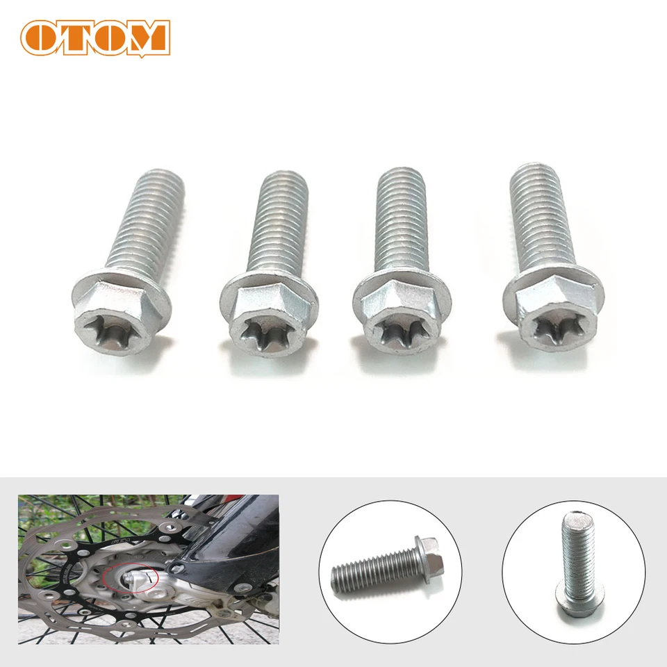 4pcs Motorcycle Shock Taspising Upevňovacie skrutky M8X1.25 Advantitelia skrutiek vidličky skrutkovača pre KTM EXP XC SX SXF 125 250 450 525