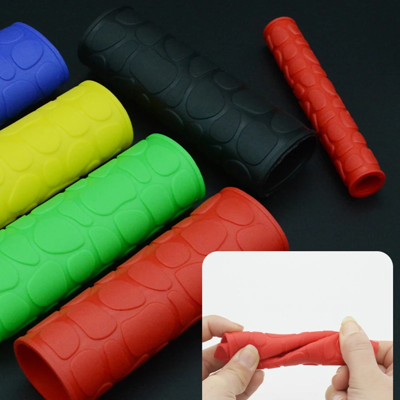 4pcs nekĺzavý gumový rukavicový rukavicový kryt na rukovätá rukavica Univerzálne prepadnuteľné priľnavé kryty rukoväte rukoväte kryty rukoväte