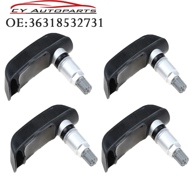 4pcs Nový senzor monitorovania tlaku TPMS pre motocykel BMW 36318532731 3631-8532-731 8532731
