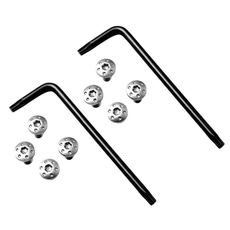 4pcs Opracované z nehrdzavejúceho oceľového rukovätia skrutky rukoväte skrutkovač pre modely 1911 P4 Essential Opravy