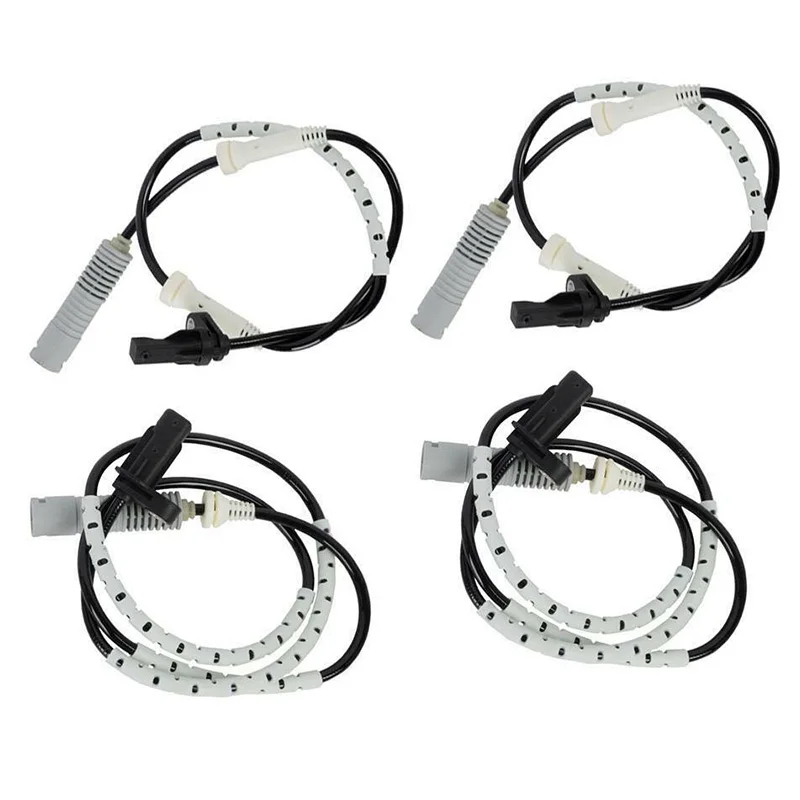 4pcs predný a zadný ľavý + pravý Senzor rýchlosti kolies ABS 34526760424 pre BMW E82 128i E90 328i
