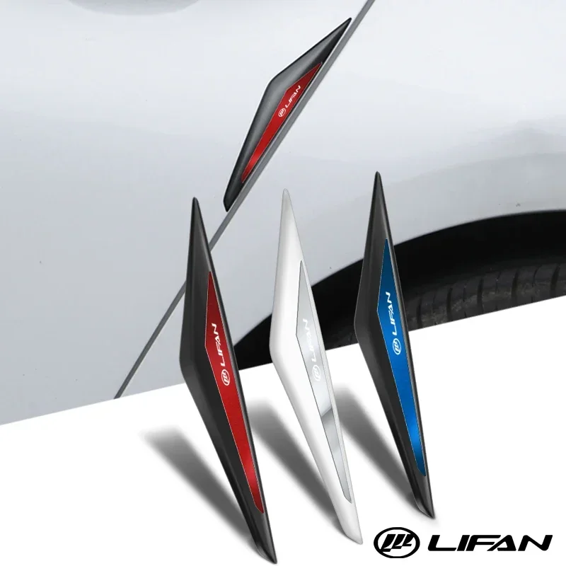 4PCS PVC Dvere CAR Ochrané nálepky automobilu Automatické vozidlá pre Lifan 620 EV 530 X50 X70 720 650 300 820 X60 520 630 X40 320 X80