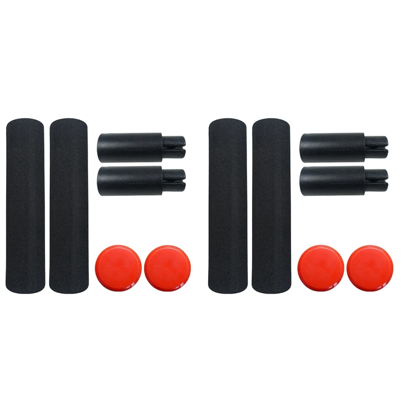4pcs Rundes Extender Extender Bicycle Extension Star Priestor Zvýšenie pre riadidlá na uvoľnenie elektrického skútra Xiaomi M365 PRO