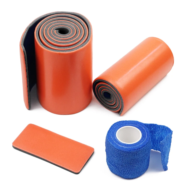 4pcs/set Medical Survival Dlaha Dlaha obväz Roll PET PET PET DLOŽKA ARM Nohu Zlomenina Záchranná ochrana pre núdzovú prvú pomoc