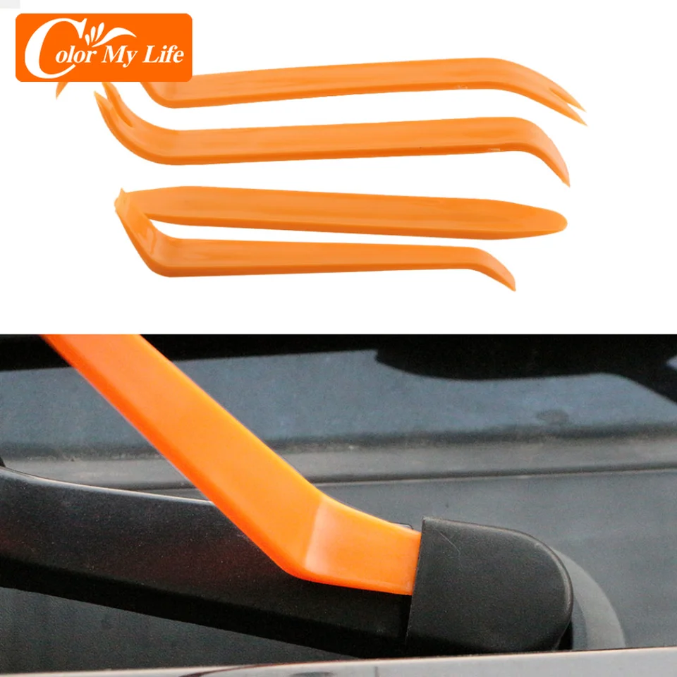 4pcs/set prenosný automatický automobil rádiový panel dvere klipový panel Tink Dash Dash Drage Demonser inštalačný súprava na opravu nástrojov na ručné náradie