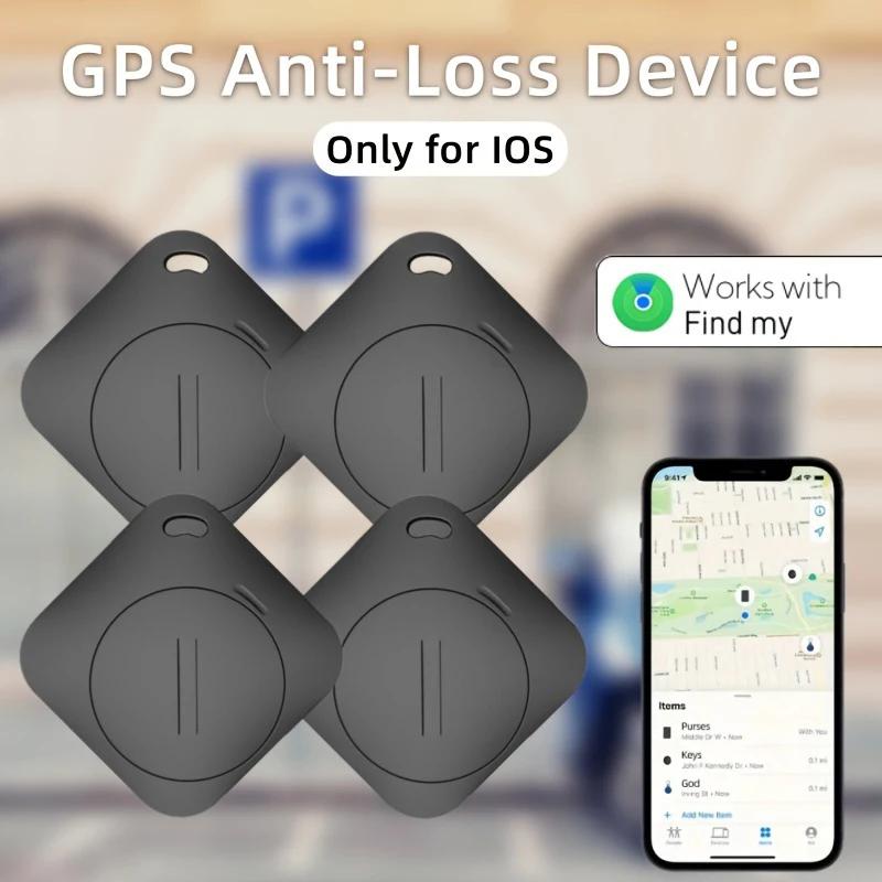 4pcs Smart ITAG Global Locator GPS Tracker Funguje s iOS Nájdite moju aplikáciu anti-lost finder lokátor pre kľúče