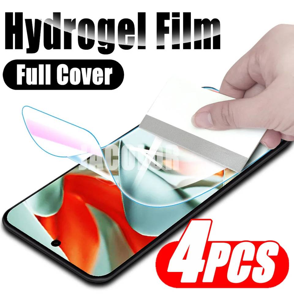 4pcs Soft Hydrogel Film pre Google Pixel 9 Pro Pixel 8 Pro Pixel 7 Pro Screen Gel Protector pre Pixel 9Pro XL Pixel 8a nie sklo