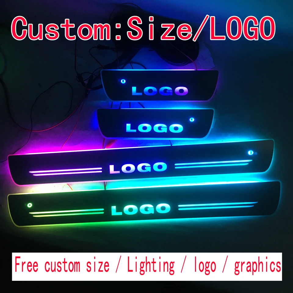 4pcs vítaný pedál Vonkajšie diely LED Dvere Dvere Sill Dynamic Streamer Light pre Honda Crv CR-V 2017 2018 2019 2020 2021 22 22