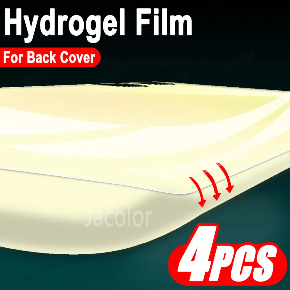 4PCS zadný kryt Hydrogel Film pre Samsung Galaxy A35 A34 A33 A32 A31 bezpečnostný film HD Clear Soft Protector Samsang A35 A34 A33 A32