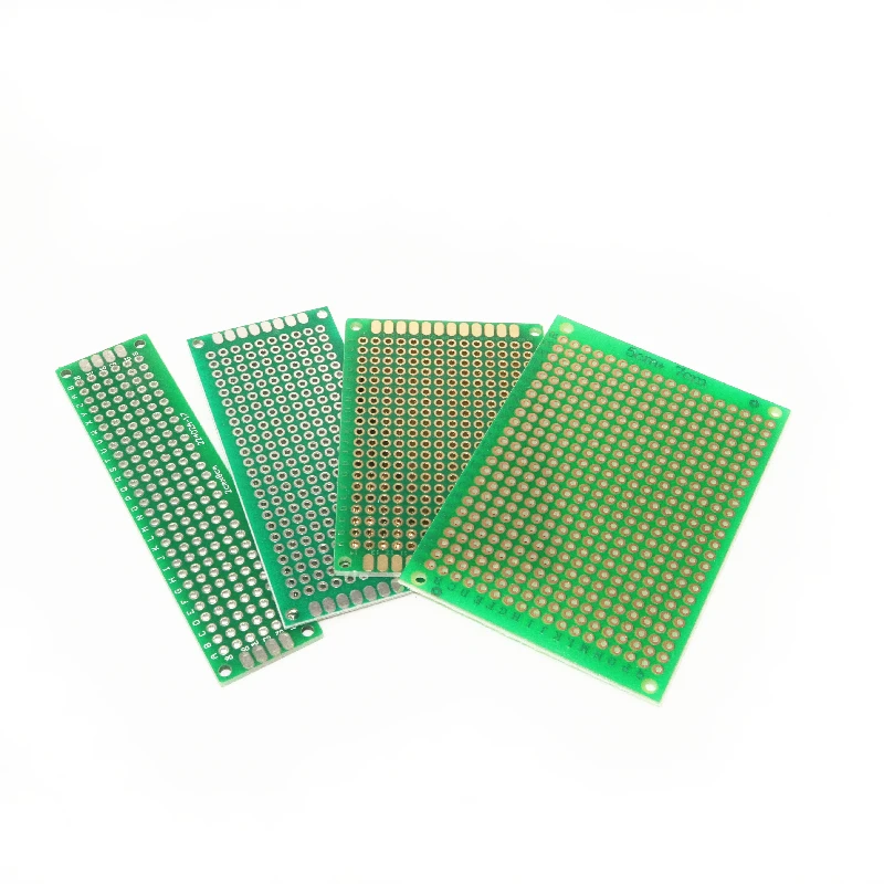 4pcs/časť 4x6 5x7 2x8 7x9 Dvojitý bočný prototyp PCB Universal Tlačová doska Doska Protoboard pre Arduino na sklade
