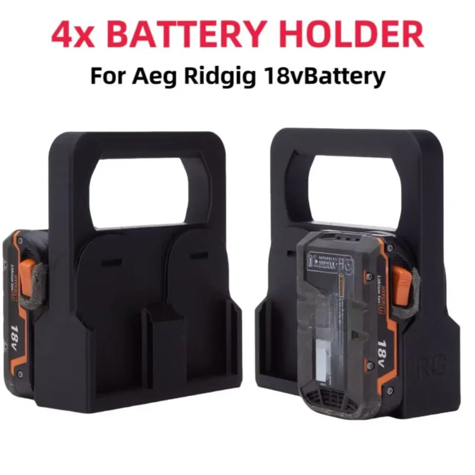 4x ANKA BATTERICKÝ KOSTOR KORKOVÝ DOPLÁVAJÚCE DOLDER pre Ridgid AEG 18V - drží až 4 batérie