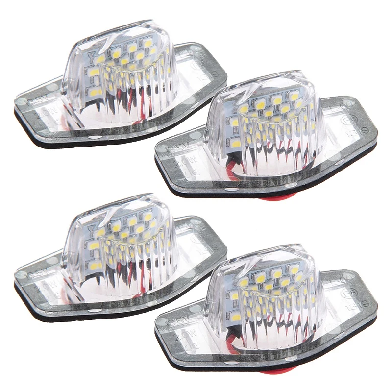 4x bezplatná LED LED ŠPZ ľahká lampa pre HONDA CRV FIT Jazz Crosstour Odyssey