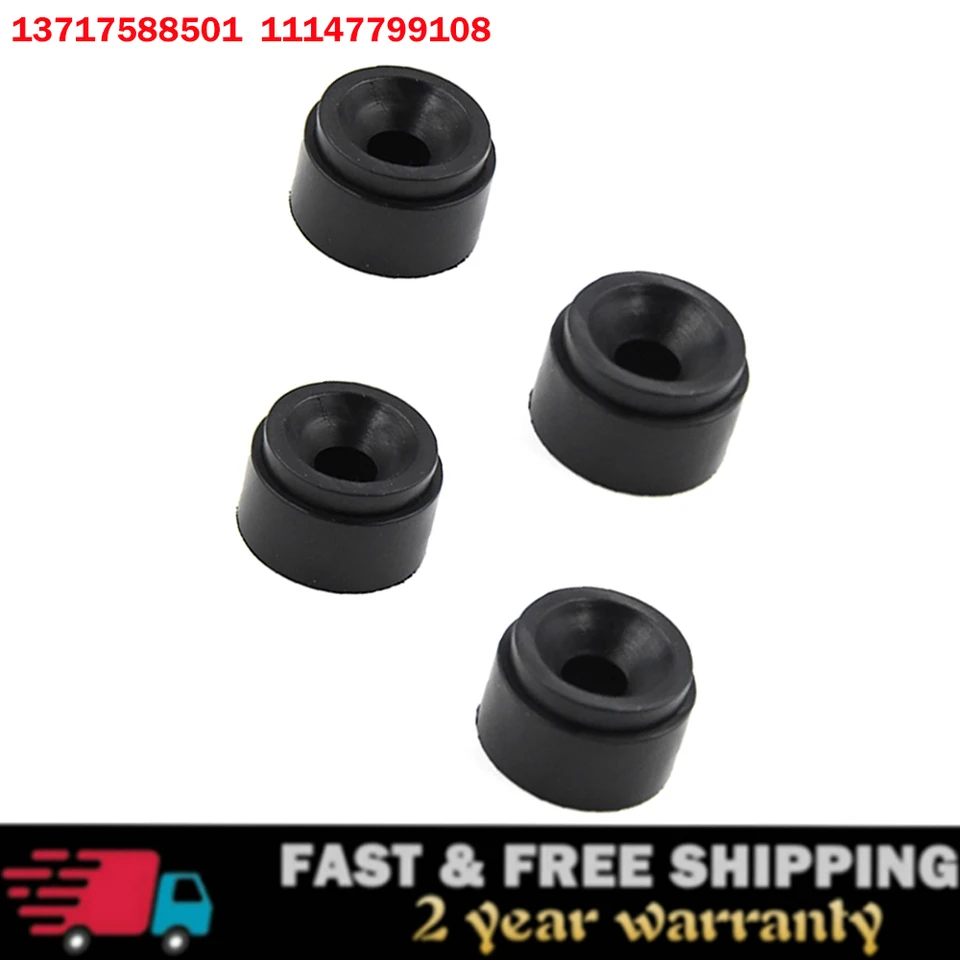4x kryt gumy Montáž Montáž 13717588501 11147799108 Fit for BMW 1 2 3 4 5 6 7 x1 x3 x4 x5 x6 Series Mini Paceman R61