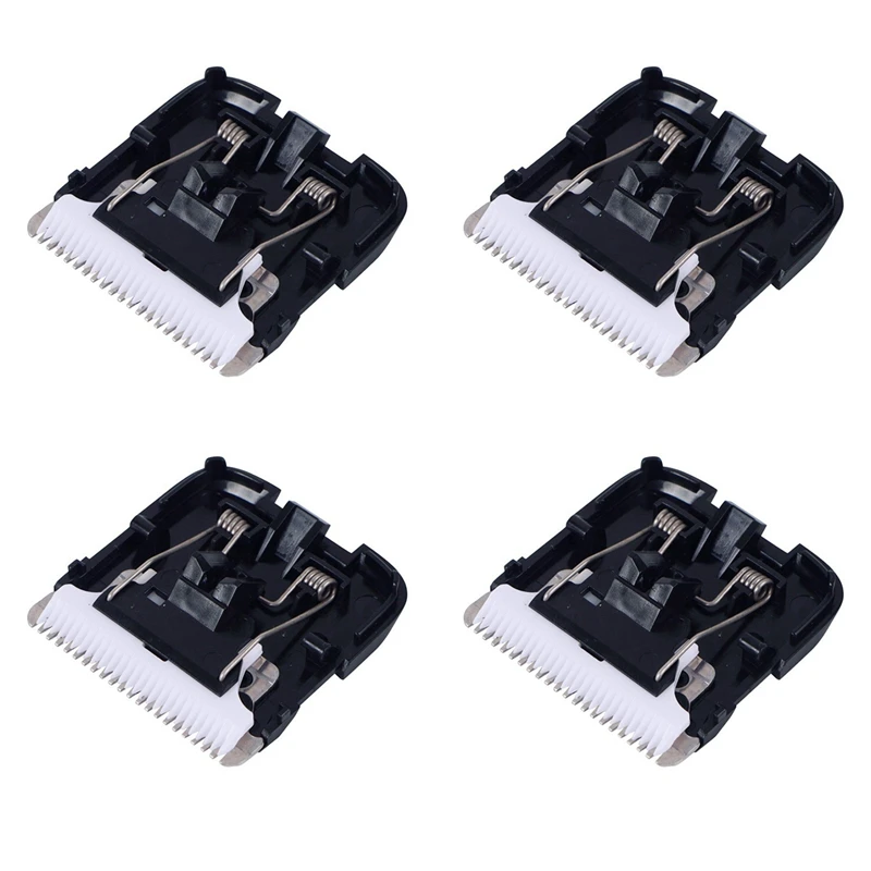 4x náhradná čepeľ Clipper na čepeľ pre Enchen Boost nano keramická rezačka hlava čierna