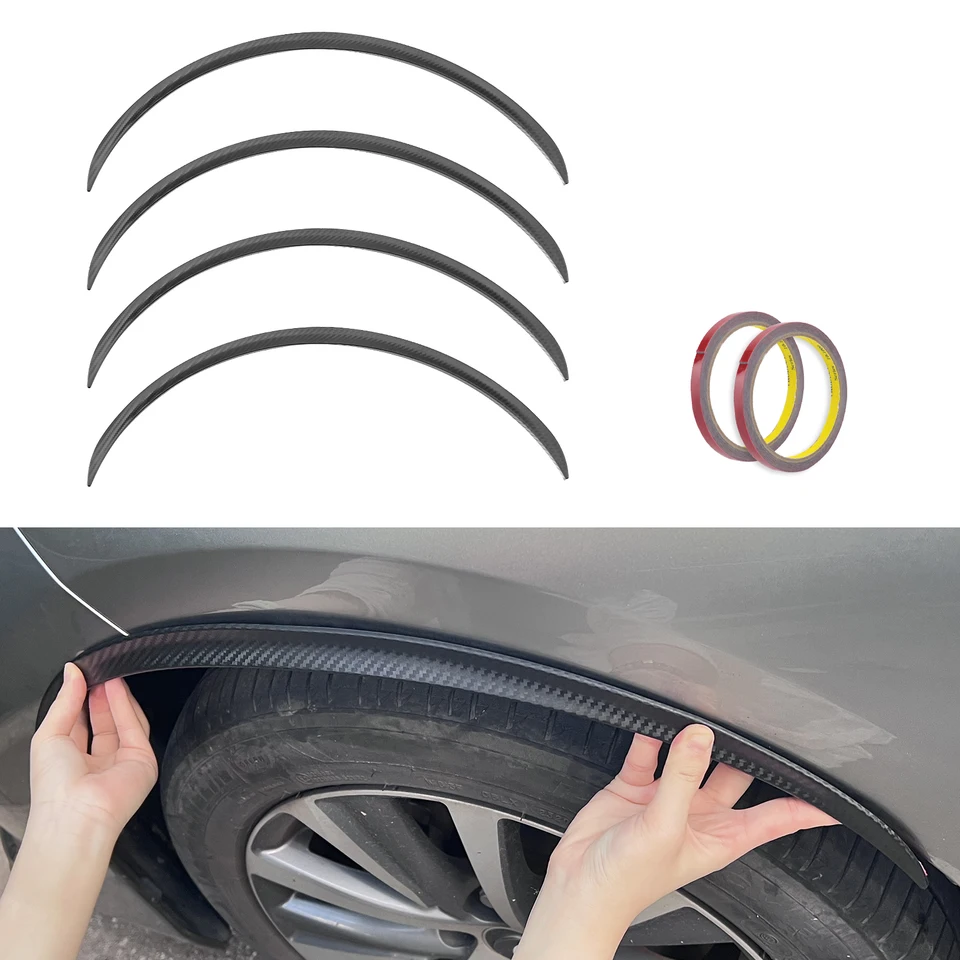 4x obočie s obočím obočia obočie Lips Orezanie LIPS ZAPNUTIE Fender Fender Fender Mudguards Extra oblúky koliesok kryt chránič 29 ''