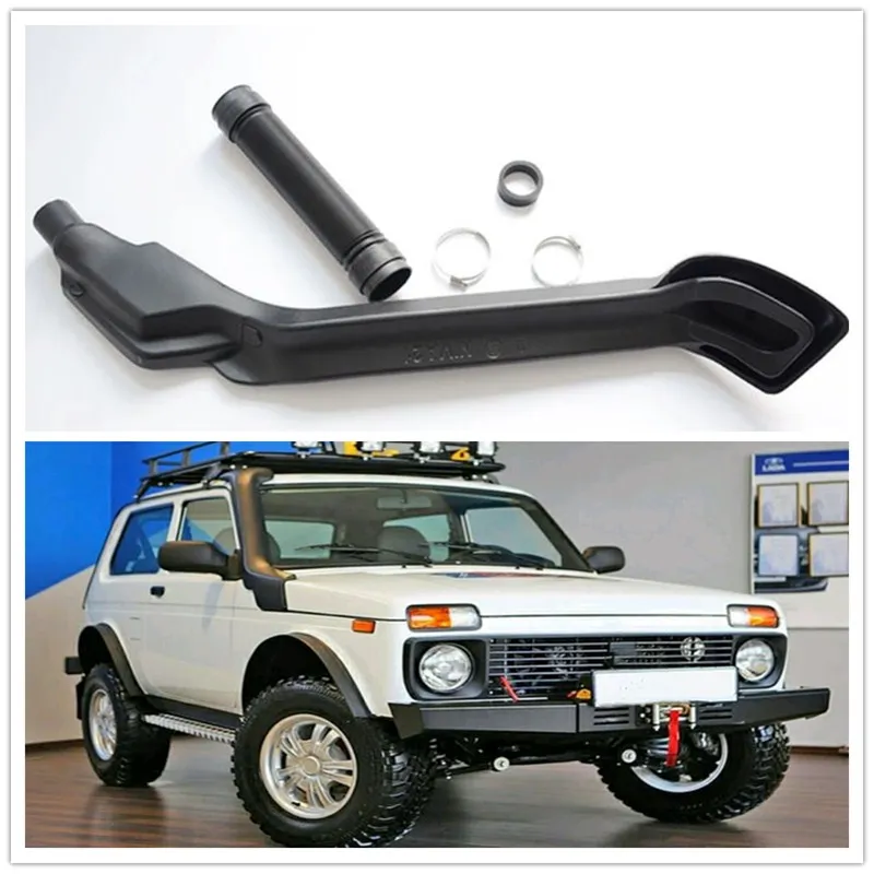 4x4 Exteriér extra diely Pravá bočná súprava Vzduch Sorkel Sit Sit Lldpe Fit for Niva21 LADA Niva (kapacita motora.1.6-1.4)