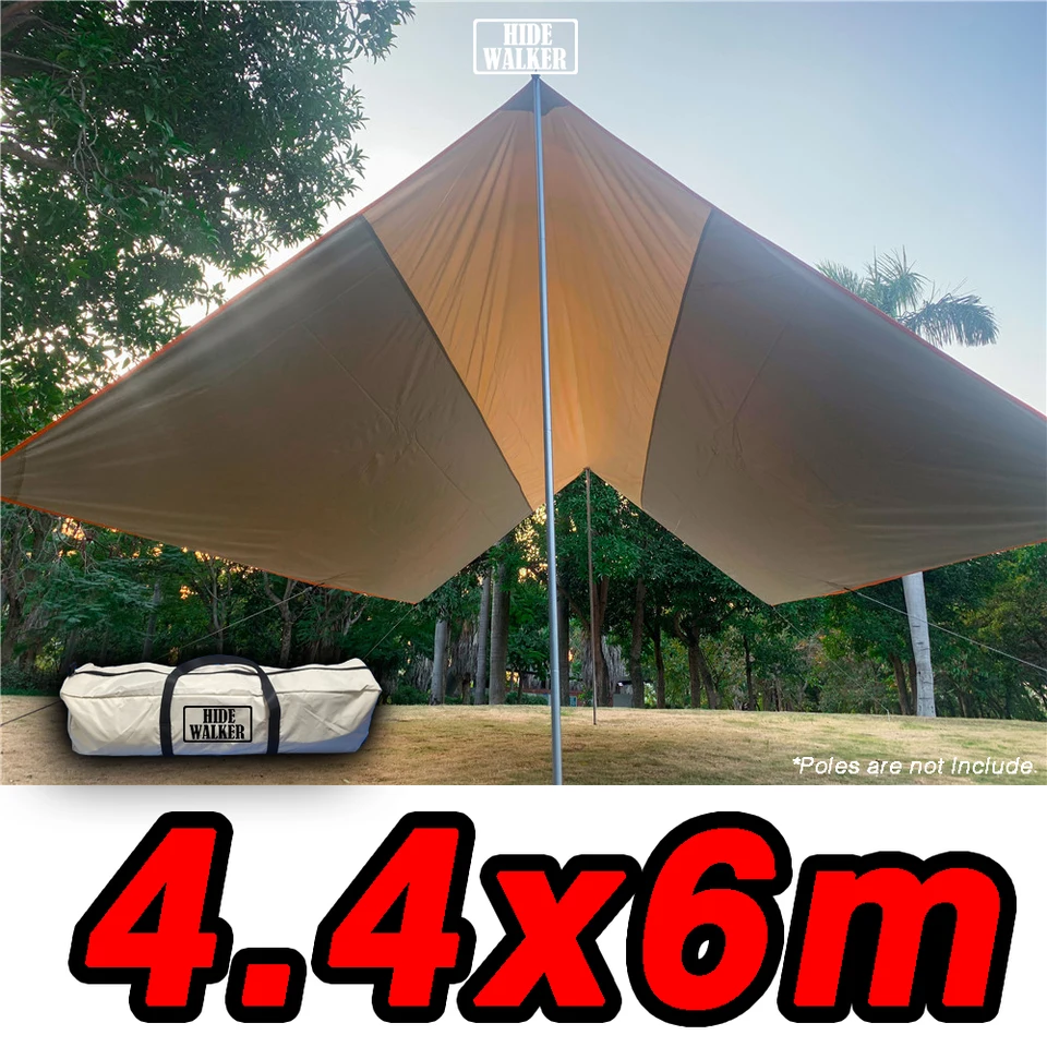 4x6 Veľké plachty s vysokým obsahom vodotesnej plachty veľkú plachtu 4x5 markíza slnečného stanu Outdoor Camping Nadmerná cena 4x6 plachta 210d Oxford