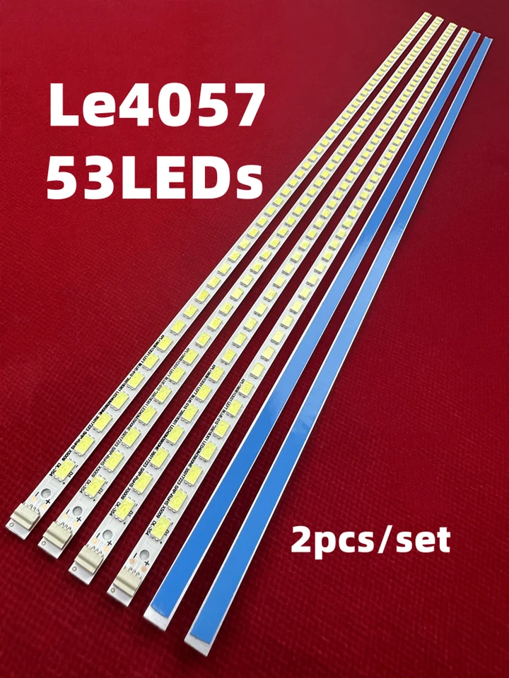 5/10/15/20/25set 53LEDS Nový prúžok podsvietenia LED pre Toshiba LE4056 LE4057 LE4058 53 LED diódy