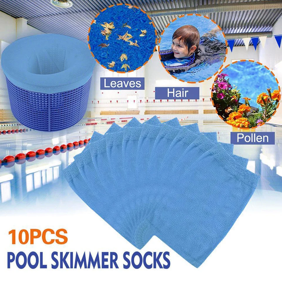 5/10/15ks filter Storage bazén skimmer ponožky nylonový bazén skimmerové ponožky Filter Filter Ponožky na ochranu vparu alebo nadzemného bazénu