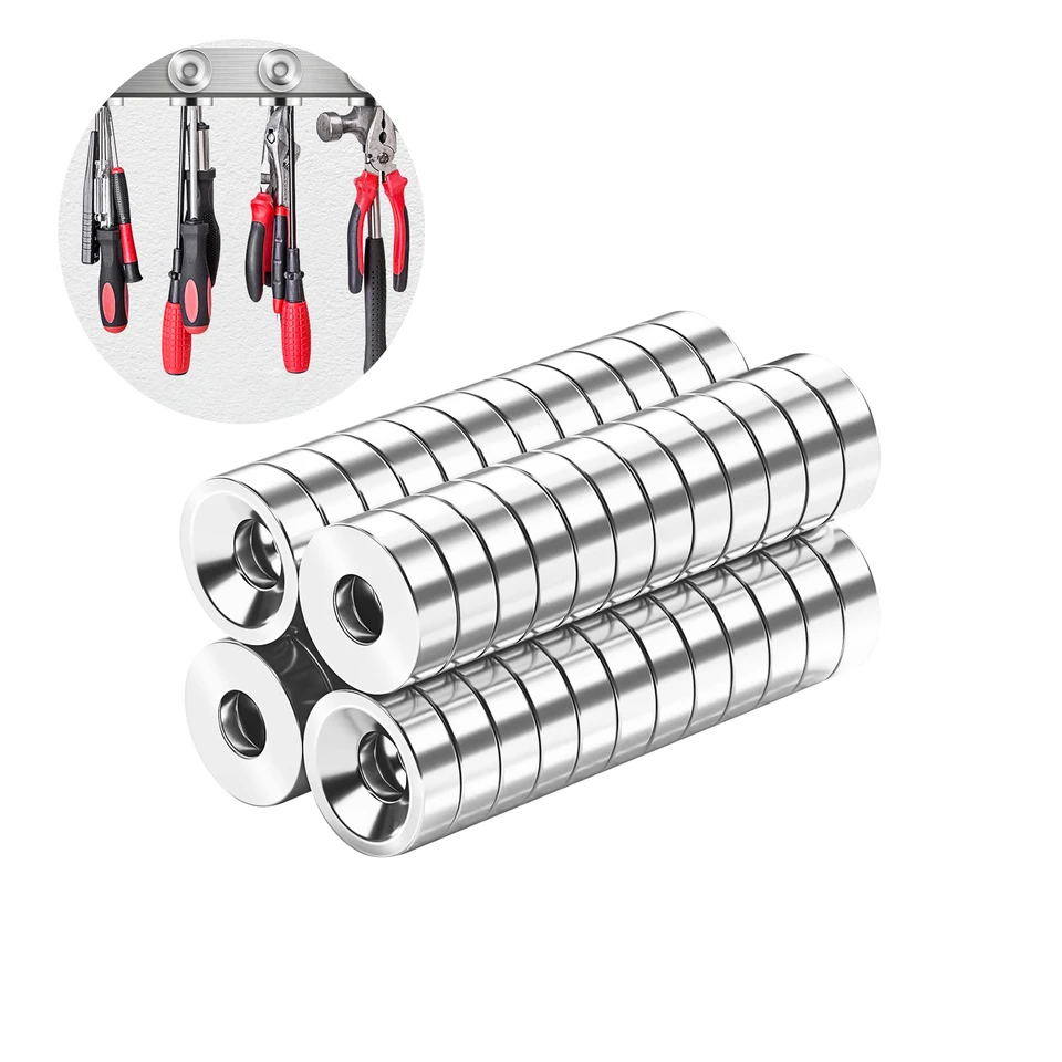 5/10/20ks 10x5-3 mm ndfeb neodymium magnet super výkonný malý okrúhly permanentný disk magnetický imán 10x5 otvor 3 mm