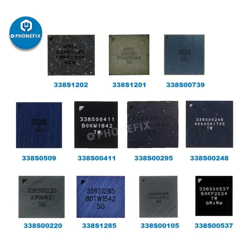 5/10/20ks 338S00220 Big Audio Codec IC 338S00739 pre iPhone 7 7Plus 6s 6splus XS 11 12 13 14 Pro Max Small 338S00537 338S00411