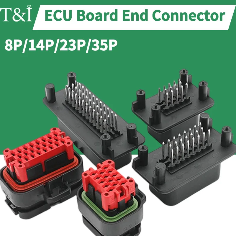 5/10/50 PCS Plug regulátor ECU 8p/14p/23p/35p Automobil muž a ženský ohýbaný/priamy konektor 776273-1/776262-1/776267-1
