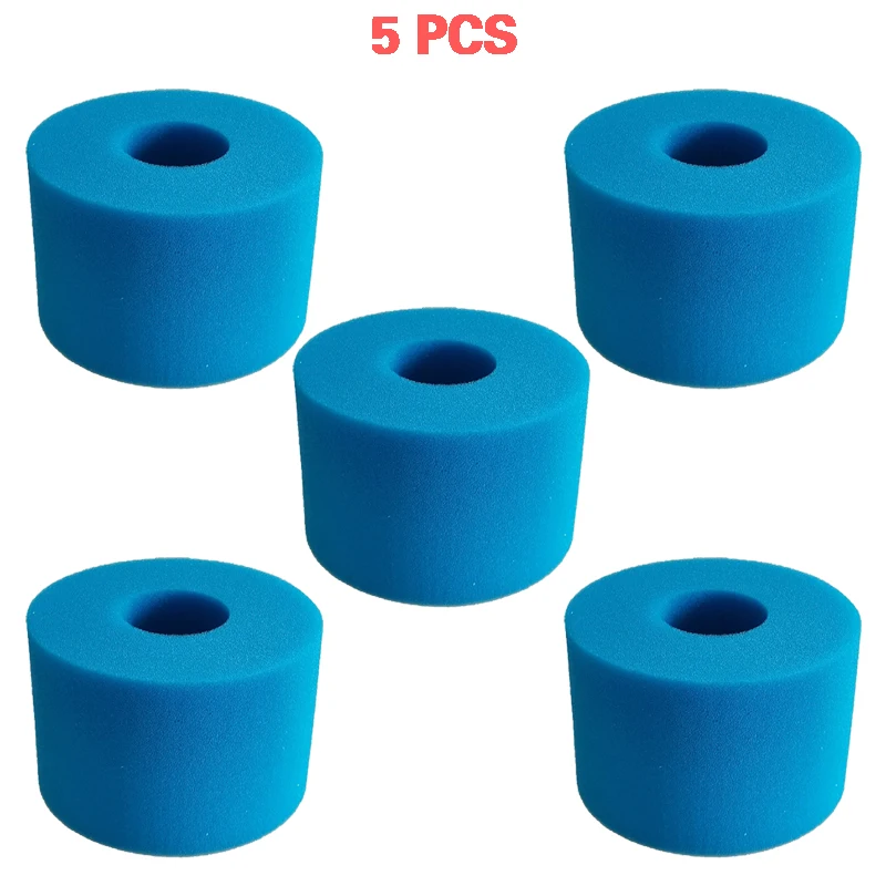 5/10 ks pre Intex Pure Spa opakovane použiteľné umývateľné penové penové vírivky Typ S1